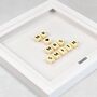 Personalised Mr And Mrs Wedding Gift Frame With Surname, thumbnail 4 of 6