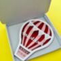 Personalised Hot Air Balloon New Baby Gift Wall Plaque, thumbnail 10 of 12