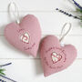 Personalised 70th Birthday Hanging Heart Gift For Her, thumbnail 9 of 12
