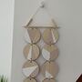 Pink And White Geometric Wall Hanging Art, thumbnail 3 of 6