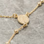 Rosary Lariat Necklace, thumbnail 6 of 9