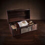 Spiced Rum Gift Chest With Personalised Scroll, thumbnail 1 of 4