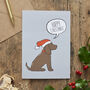 Chocolate Cocker Spaniel Organic Cotton Tea Towel, thumbnail 10 of 12