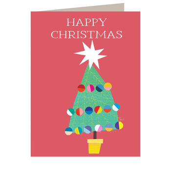 Mini Happy Christmas Tree Card, 2 of 5