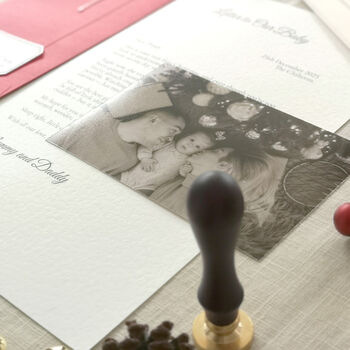 A Letter To Our Baby First Christmas Keepsake, 5 of 12