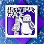 Penguin Personalised Christmas Card, thumbnail 1 of 6