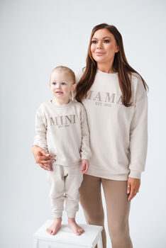 Spring Mama Est Embroidered Personalised Sweatshirt, 11 of 12