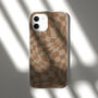 Red Wavy Check Biodegradable Phone Case, thumbnail 9 of 9