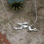 Galloping Hare Necklace, thumbnail 1 of 3