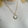 Silver Heart Locket Necklace Girlfriend Gift, thumbnail 6 of 12