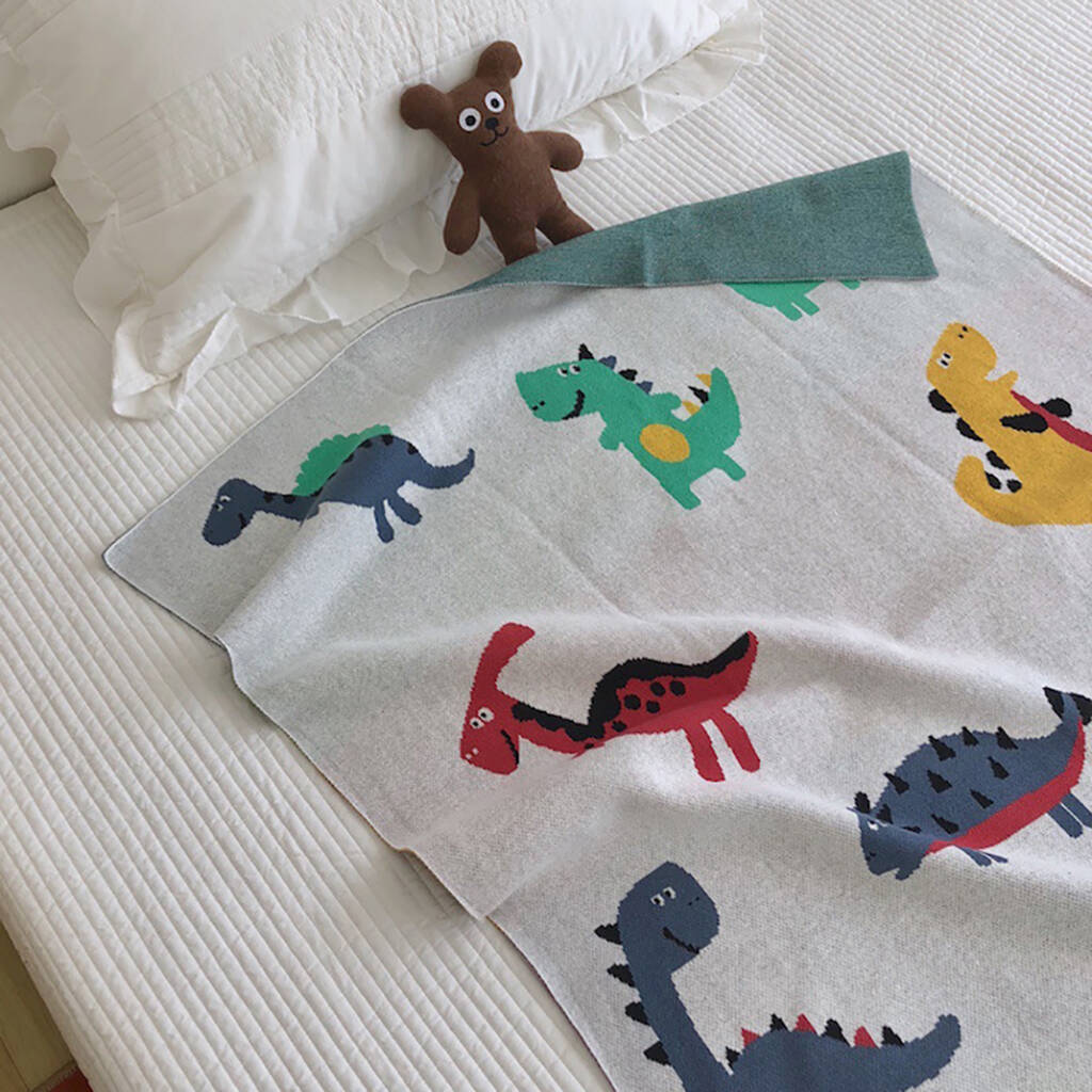 soft dinosaur blanket