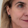 Four Leaf Clover Stud Earrings In Rainbow Of Colours, thumbnail 4 of 10