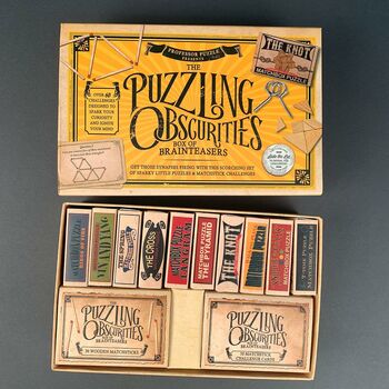 The Puzzling Obscurities Set Of Matchbox Puzzles, 3 of 7
