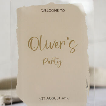 Personalised Party Sign, 3 of 7