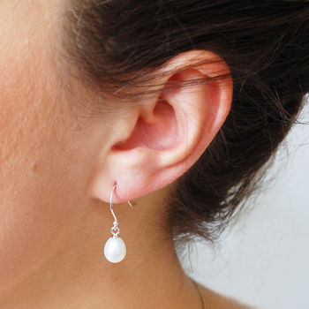 Pearl Drop Earrings, 7 of 7