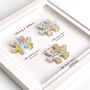 Personalised Crystal Anniversary 3D Jigsaw Map Locations Print, thumbnail 1 of 12