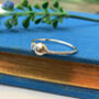 Sterling Silver Mini Poppy Seed Head Ring, thumbnail 4 of 9
