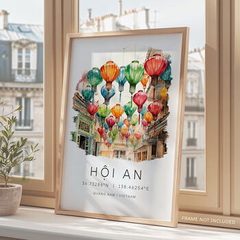 Vietnam Travel Poster Of Hoi An, 4 of 7