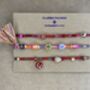 More Than Words Personalised Beaded Bracelet, thumbnail 7 of 12
