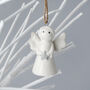 Angel Holding Star Hanging Decoration, thumbnail 1 of 2