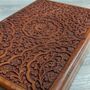 Floral Wave Wooden Jewellery Box, thumbnail 2 of 6