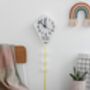 Children's Personalised Rainbow Kite Clock, thumbnail 5 of 6
