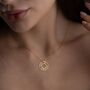 'A Moment In Time' Roman Numeral Necklace, thumbnail 2 of 9