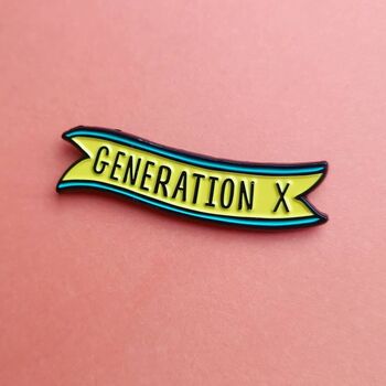 Generation Label Enamel Pin, 3 of 4
