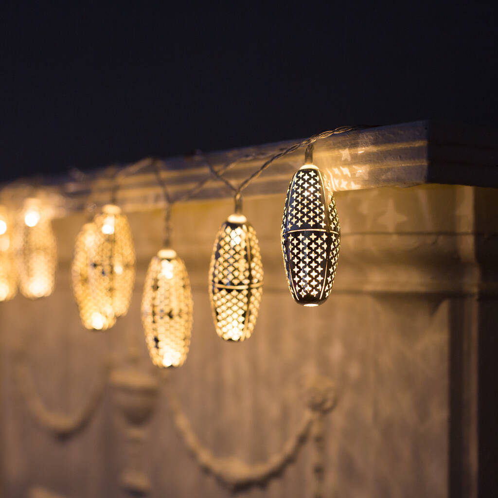 Silver Moroccan Fairy Lights, 1 of 7