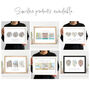 Personalised Three Favourite UK Locations Map Print, thumbnail 9 of 9