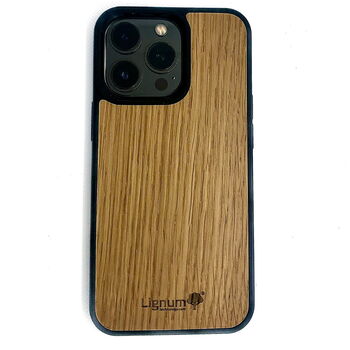 Personalised Real Wood Case For iPhone 13 And 13 Pro, 6 of 12