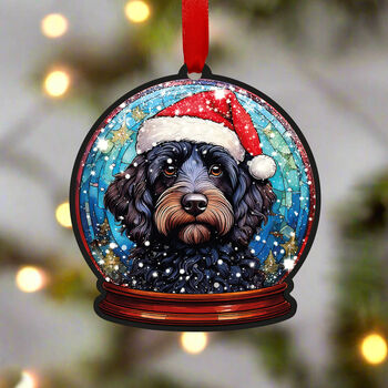 Cockapoo Dog Tree Decoration, 3 of 4