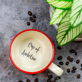 Cup Of Ambition Hidden Message Mug, 2 of 3
