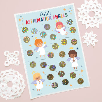 Personalised Affirmation Scratch Off Advent Calendar, 2 of 3