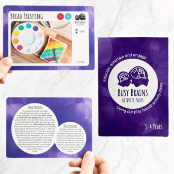 Complete Set Of Busy Brains Activity Cards, 3 of 10