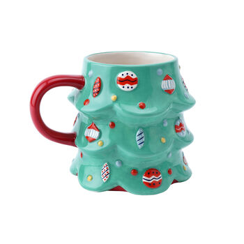 Christmas Tree Snack Mug With Gift Box, 4 of 8
