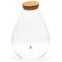 Large Teardrop Glass Container | H: 37 Cm, thumbnail 5 of 5