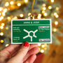 Personalised Road Sign Christmas Tree Decoration, thumbnail 5 of 5