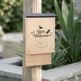 Wooden Bat House For Gardens, thumbnail 3 of 4