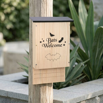 Wooden Bat House For Gardens, 3 of 4