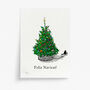 Personalised 'Cats In The Tree' Christmas Card, thumbnail 5 of 6