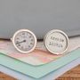 Personalised Special Time Cufflinks, thumbnail 3 of 6