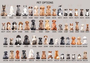 Personalised Fur Babies Pet Portrait Print, 4 of 4