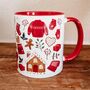 Christmas Cosy Mug, Gingerbread House, thumbnail 1 of 2