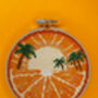 Orange Fruit Sunset Cross Stitch Kit, thumbnail 4 of 8