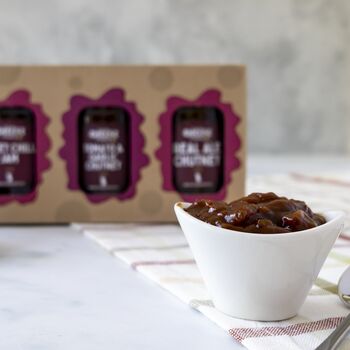 Gourmet Chuckling Chutney And Chilli Jam Gift Pack, 6 of 10