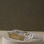 Handmade Frosted Glass Cigar Ashtray With Gold Pattern, thumbnail 7 of 8