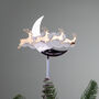 Family Of Reindeer Personalised Christmas Tree Topper, thumbnail 1 of 2