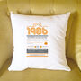 Personalised 40th Birthday Gift Cushion, thumbnail 4 of 8