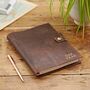 Personalised Buffalo Leather Refillable Journal, thumbnail 2 of 11